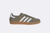 Adidas Gazelle Indoor Olive Strata Cloud White