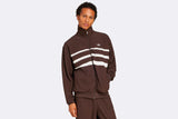 Adidas Q12 Monogram Track Top Brown