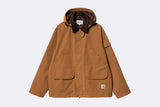 Carhartt Clarton Jacket Hamilton Brown Tobacco