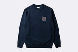 Edmmond Studios Edmmond Radio Sweatshirt Plain Navy