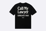 MARKET Call My Lawyer T-Shirt Black
