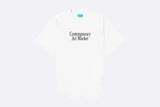 MARKET Smiley Contemporary Art T-Shirt White