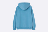 NWHR Bubble Denim Hoodie Blue