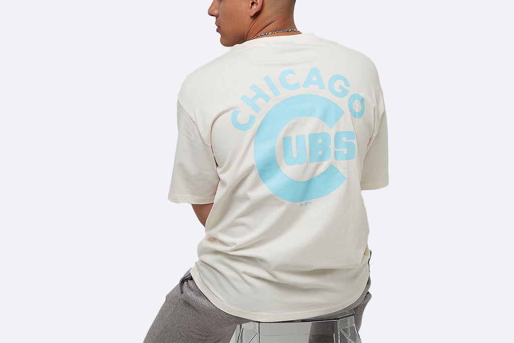 New Era Chicago Cubs MLB Pastel Oversized T-Shirt - White XL / White