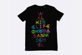 Okuda Walking Life Tee Black