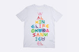 Okuda Walking Life Tee White