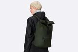 Rains Rolltop Rucksack Green