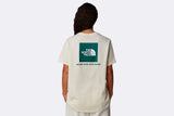 The North Face Wmns Redbox Relaxed Tee White Dune / Evergreen