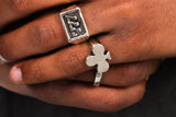 TwoJeys Clover Ring