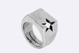 TwoJeys Falling Star Ring Silver