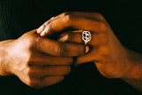 TwoJeys Framed Ring Silver