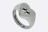 TwoJeys Icon Heart Ring Silver