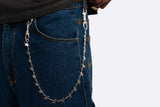 TwoJeys Stars Pant Chain Silver