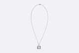 TwoJeys Square Icon Necklace Silver