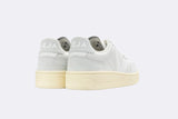 Veja V-90 Leather O.T. Gravel - White