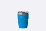 Yeti Rambler 16 Oz (475 ml) Stackable Cup Big Wave Blue