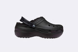 Crocs Wmns Classic Platform Lined Clog W Black