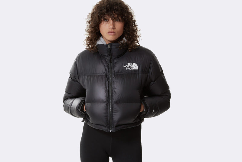 The North Face Wmns Nuptse Short Jacket - Black