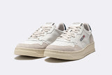 Autry Wmns Medalist Low Leather/Suede White/Blue
